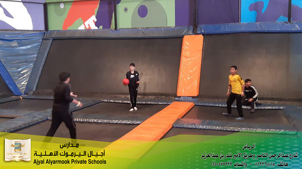 رحلة ترفيهية لطلاب القسم المتوسط الحكير لاند