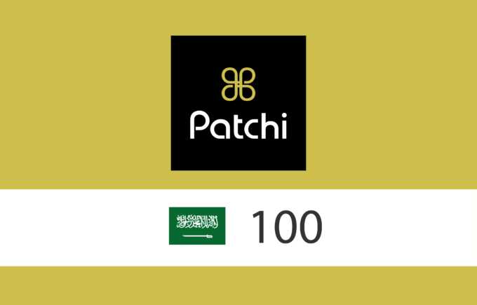 بطاقة باتشي مسبقة الدفع بقيمة 100 ريال