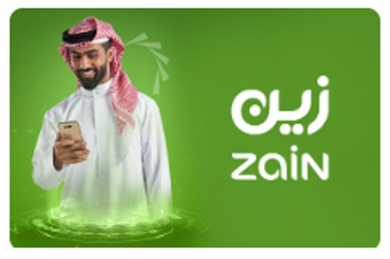 بطاقة شحن رصيد زين بقيمة 20 ريال